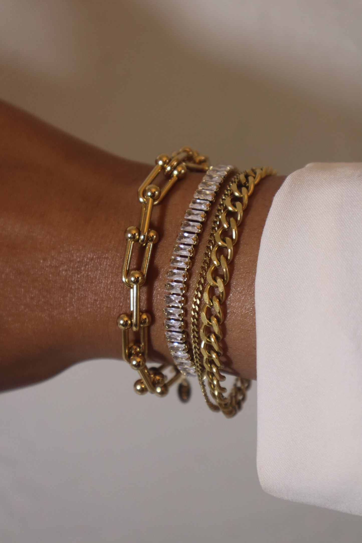 White Diamond Bracelet