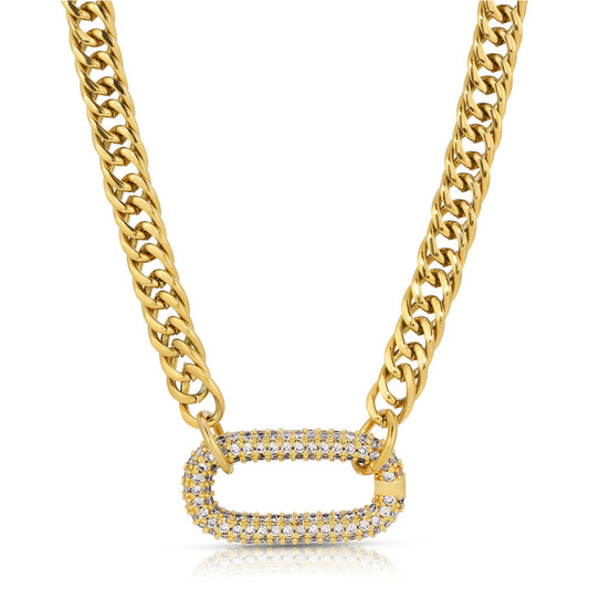 perfect minimalist women's gold chain 
