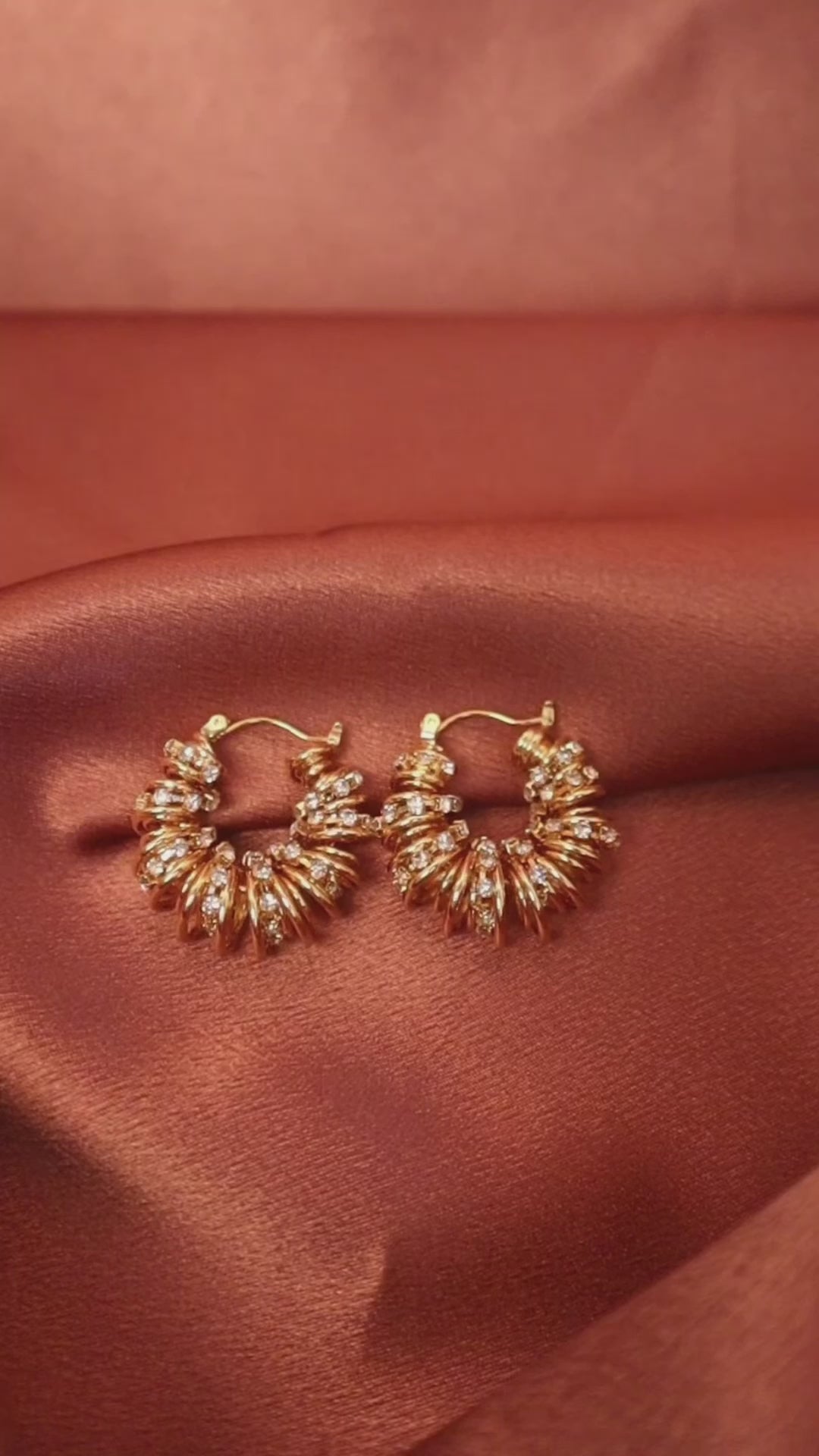 statement earrings/gold earrings/hoop earrings/gold hoops/ designer earrings/ luxury jewelry/ cute earrings